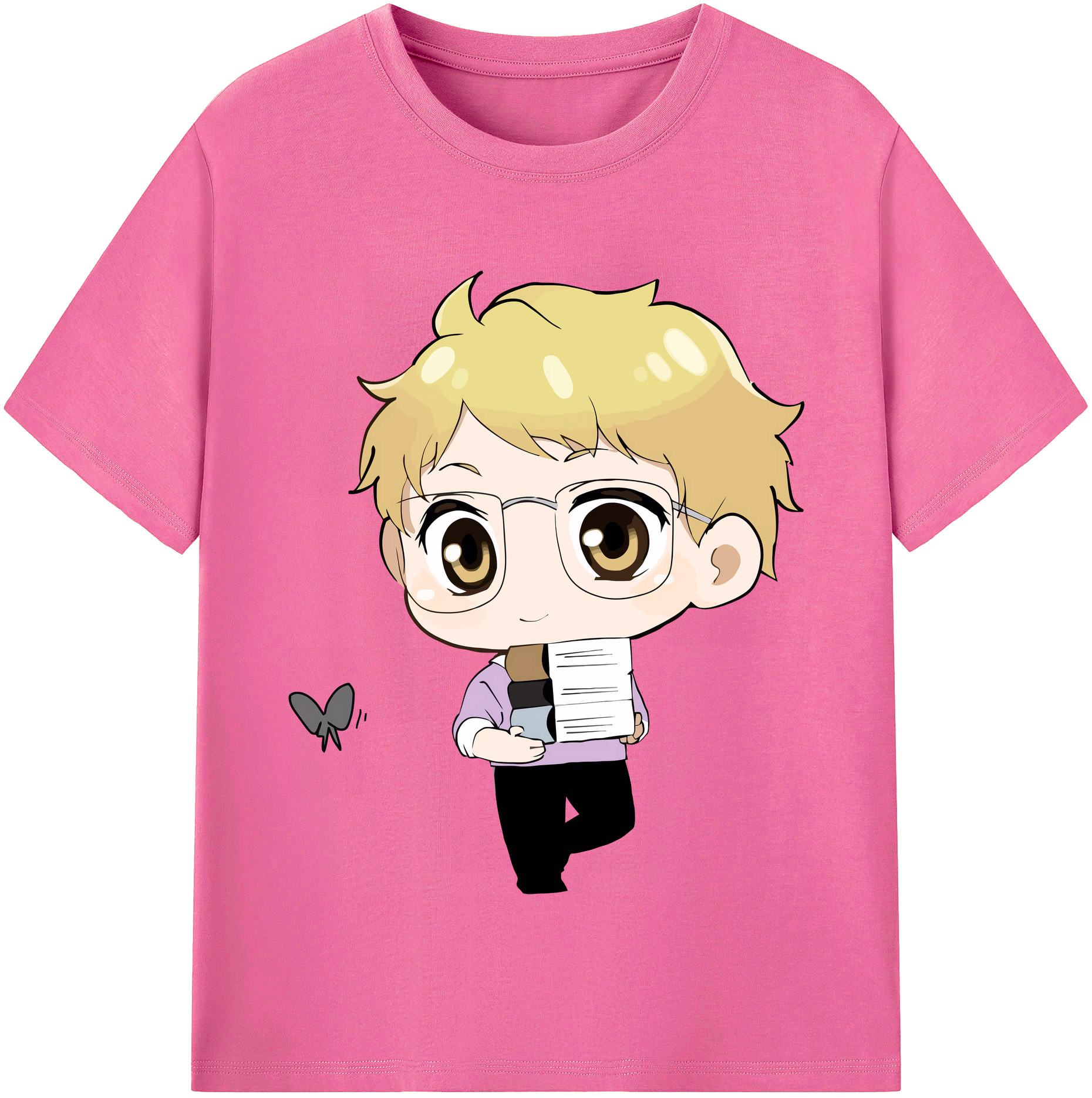 （画像用） ハイキュー!! Haikyu!! レディースカジュアルプリントTシャツ（綿100％）